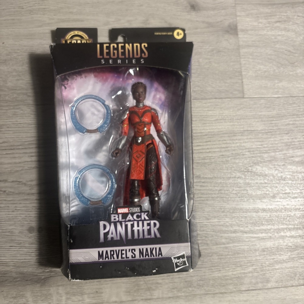 Marvel Legends Nakia 6" Figure Legacy Collection Black Panther Minor Box Dmg New